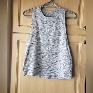 lululemon athletica Light Gray Space-Dye Tank